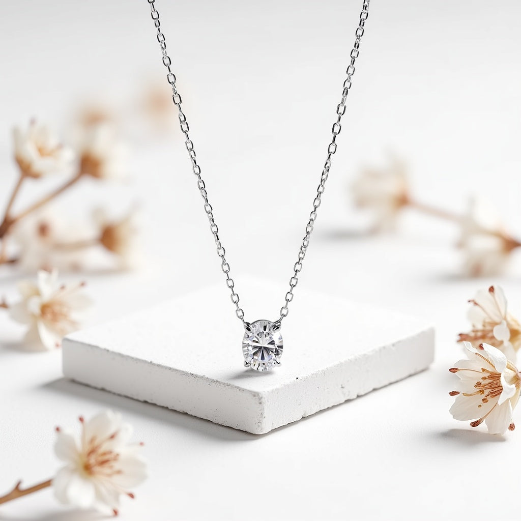 Aurelia Moissanite Pendant