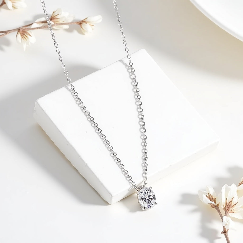 Aurelia Moissanite Pendant