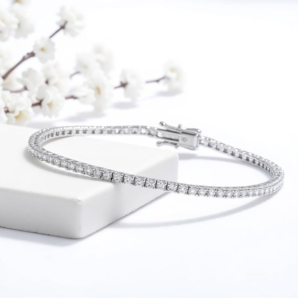 Celestia Solo Moissanite Bracelet