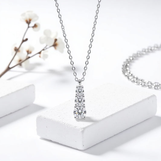 Trinelle Moissanite Pendant